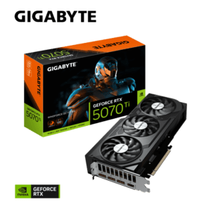 Grafična kartica GIGABYTE GeForce RTX 5070 Ti WINDFORCE OC V2 16G, 16GB GDDR7, PCI-E 5.0