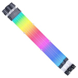 Kabel Lian Li Strimer Wireless 3×8-Pin RGB, za grafično kartico, 41 cm
