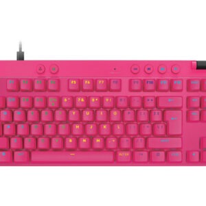 Tipkovnica Logitech G PRO X TKL RAPID, magenta, USB, SLO g.