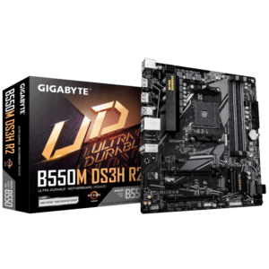 GIGABYTE B550M DS3H R2, DDR4, SATA3, USB3.2Gen1, DP, AM4 mATX