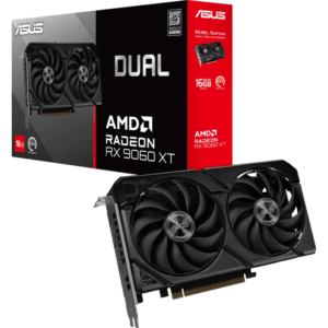 Grafična kartica ASUS Dual Radeon RX 9060 XT OC, 16GB GDDR6, PCI-E 5.0 DUAL-RX9060XT-16G