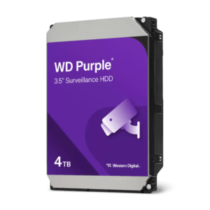 WD 4TB Purple 3,5" SATA 6Gb/s 5400rpm 128MB HDD disk