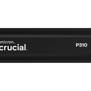 SSD 2TB M.2 80mm PCI-e 4.0 x4 NVMe, CRUCIAL P310 Heatsink (CT2000P310SSD5)