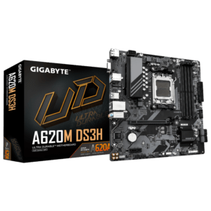 GIGABYTE A620M DS3H, DDR5, SATA3, USB3.2Gen1, DP, AM5 mATX