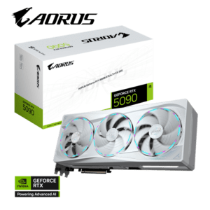 Grafična kartica GIGABYTE AORUS GeForce RTX 5090 STEALTH ICE 32G, 32GB GDDR7, PCI-E 5.0
