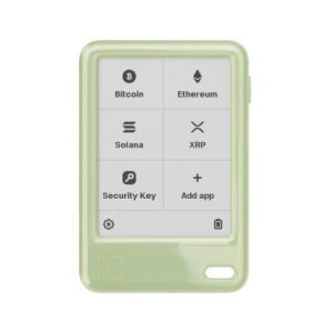 Ledger Nano Gen5 z Recovery Key, denarnica za Bitcoin in druge kriptovalute, Matcha Green