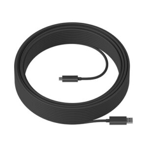 Kabel Logitech Strong USB Cable, USB 3.1, 10m, grafitna barva