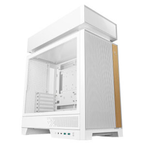 Računalniško ohišje DeepCool CL660 WH, ATX, Midi-Tower, ARGB, kaljeno steklo, belo