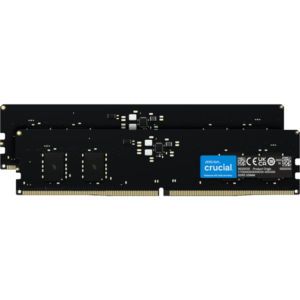 Crucial 16GB Kit (2x8GB) DDR5-5600 UDIMM CL46, 1.1V