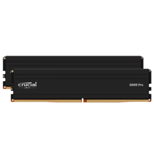 Crucial Pro 128GB Kit (2x64GB) DDR5-6000 UDIMM CL46, 1.1V