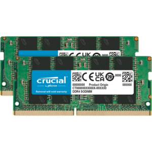 Crucial 16GB Kit (2x8GB) DDR4-3200 SODIMM CL22, 1.2V