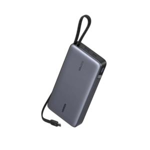 Ugreen 165W 25000mAh prenosna baterija z vgrajenim kablom