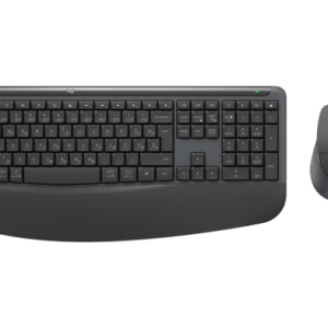 Tipkovnica in miška Logitech Signature Comfort Plus MK880, grafitna, SLO