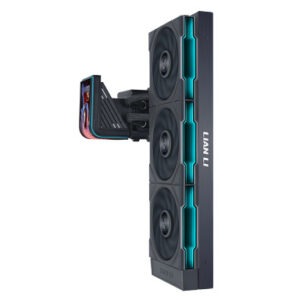 Komplet za tekočinsko hlajenje AIO Liquid Cooler Lian Li HydroShift II OLED Curved 360 TL FLEX, Črn
