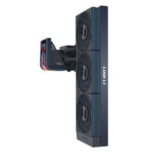 Komplet za tekočinsko hlajenje AIO Liquid Cooler Lian Li HydroShift II OLED Curved 360 P28 V2, črn